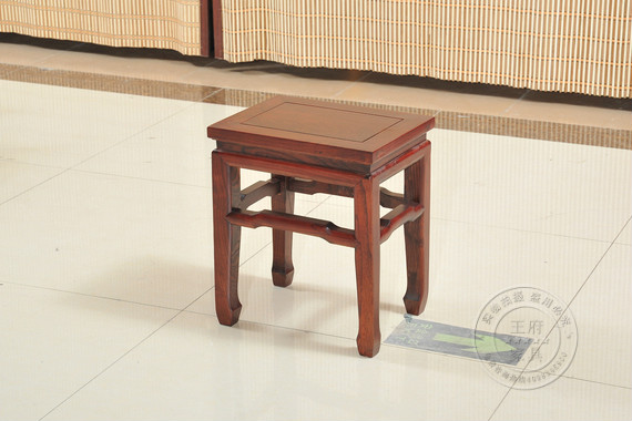 北京榆木餐桌椅小凳