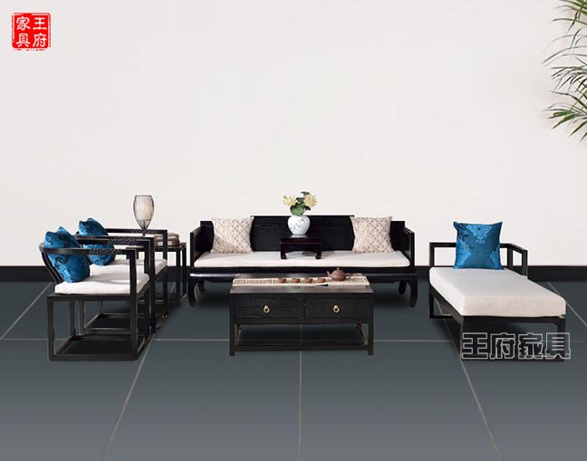 禅意中式现代家具客厅沙发